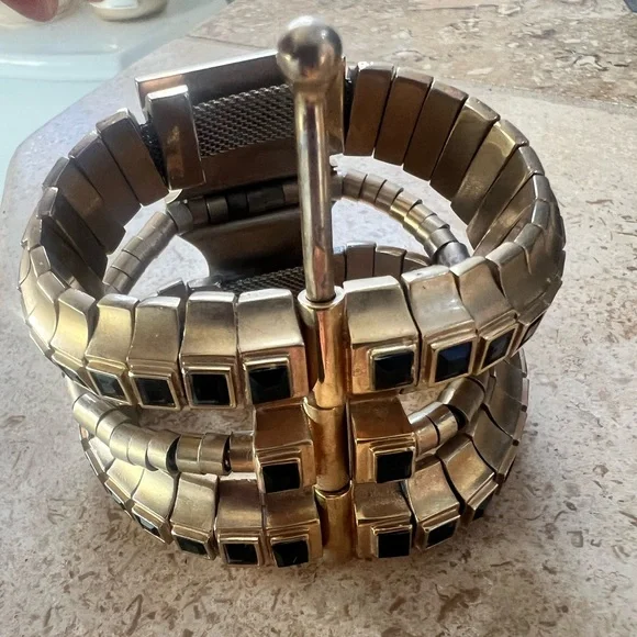 ETRO vintage 1980’s pin-hinge bracelet - Picture 9 of 10